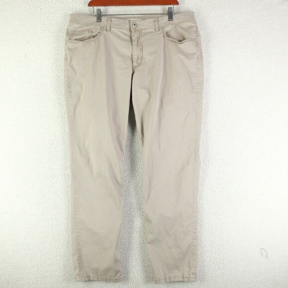 Brax Jeans Mens 38X30 Gray Cooper Fancy Regular Straight Leg Lightweight Stretch - Picture 1 of 12